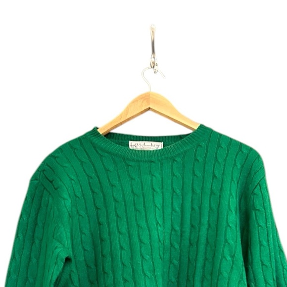 Andersson Bell XL RARE- vintage cable knit acr sweater in excellent vintage cond - Picture 5 of 13
